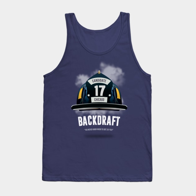 Backdraft - Alternative Movie Poster Tank Top by MoviePosterBoy